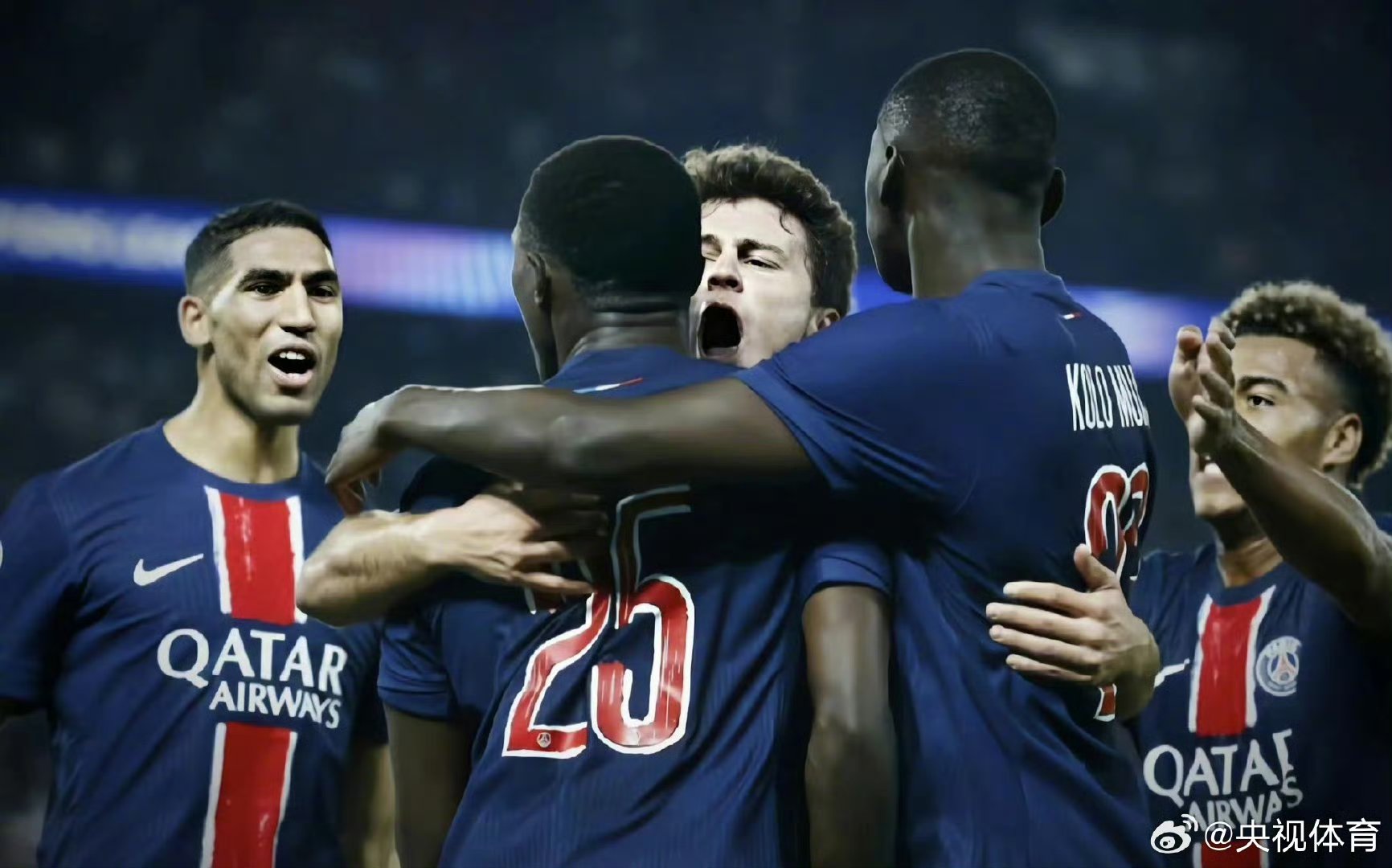 巴黎边锋助攻帽子戏法，助球队大胜对手